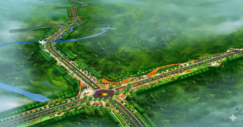 Зураг төсөл – Чяньжянь хотын замын ландшафтын зураг төсөл